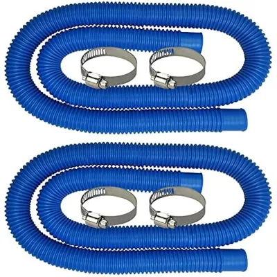 Obrázek produktu pro BazšŠnovš¢ hadice o pr?mš§ru 32 mm, 2 kusy, pro nadzemnšª bazšŠny, p?šªslu?enstvšª k bazšŠnovšŠmu ?erpadlu, nš¢hradnšª hadice 150 x 3,2 cm, nš¢hradnšª hadice k filtru