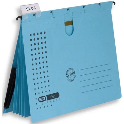 Produktbild von Elba ULTIMATE, A4, Karton, Blau, 240 g/m², 318 mm, 245 mm