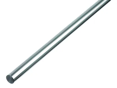 Image de Alberts 473778 Barre ronde, aluminium, naturel, 1000 x 4 mm