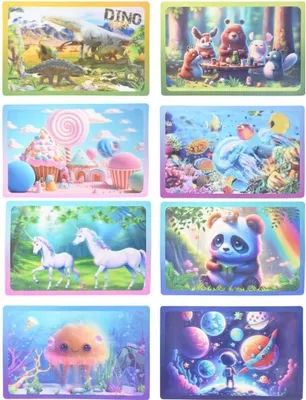 Zdjęcie produktu dla Podkładki holograficzne, 16 szt.