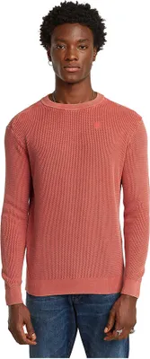 Immagine prodotto di Maglione G-Star con bordi dentellati, arancione, taglia S, da uomo