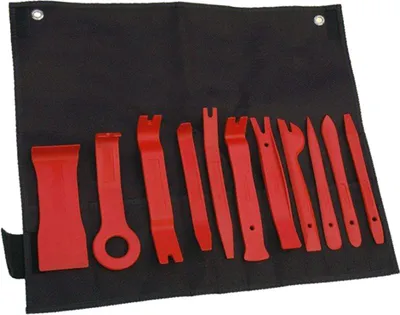 Produktbild von 11 x Kunststoff Montagehebel Montagekeil Trennhebel Satz Türverkleidungen usw.