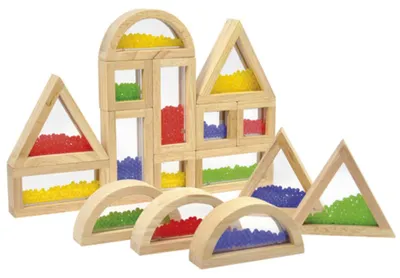 Produktbild von Eduplay Bausteine mit Perlen - bunte Spielsteine für Kinder