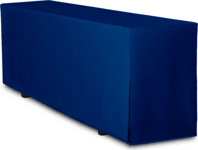 Produktbild von TexDeko Biertischhusse Premium für Bierzeltgarnitur 220 x 50cm Blickdicht waschbar nur Tisch (Blau)