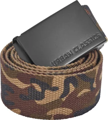 Produktbild von Urban Classics TB305 | Canvas Belts One Size - Farbe: woodcamo/blk - Größe: One Size