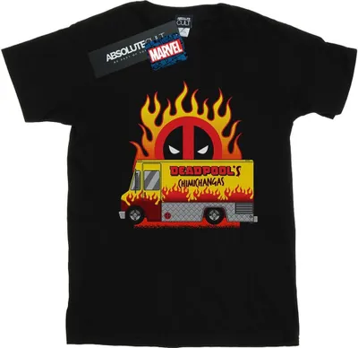 Produktbild von Marvel - "Chimachangas" T-Shirt für Herren BI38738 (XXL) (Schwarz)