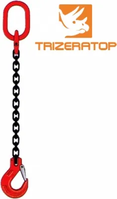 Immagine prodotto di Braca a catena a 1 braccio, 6 mm, WLL 1120 kg 3,0 m senza accorciatore di catena