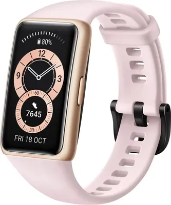 Produktbild von Huawei Band 6 1,47" AMOLED Display Herzfrequenz  SpO2 Messung Pink