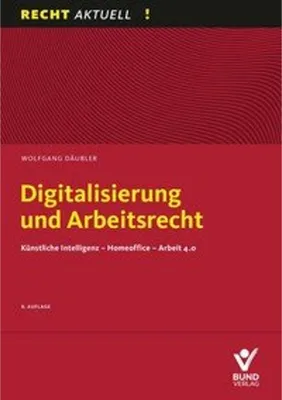 Obrázek produktu pro Digitalisierung und Arbeitsrecht