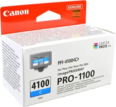Productafbeelding van Canon 6778C001 Canon PFI-4100 C cyan Druckerpatrone