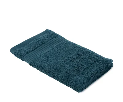 Produktbild von sleepling - liebling Gästetuch, 100% hochwertige Baumwolle, mit Schlaufe, 30 x 50 cm, waschbar & trocknergeeignet, formstabil, weich, petrol