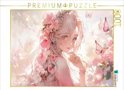 Produktbild von CALVENDO Puzzle Ein Motiv aus dem Kalender Der Mädchen-Kalender | 1000 Teile Lege-Größe 64x48cm Foto-Puzzle für glückliche Stunden