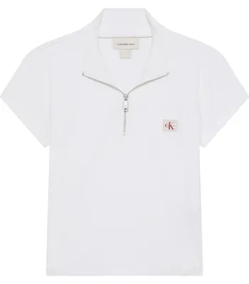 Produktbild von CALVIN KLEIN LV047G240G SS WOVEN LABEL 2X2 BABY Weiß