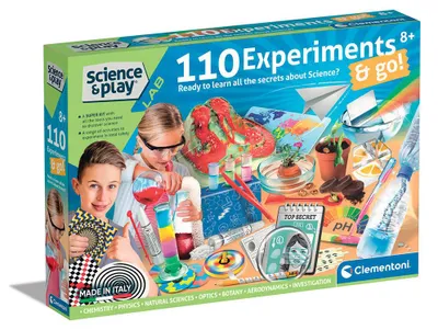 Image de CLEMENTONI SCIENCE PLAY Laboratoire scientifique 110 expériences