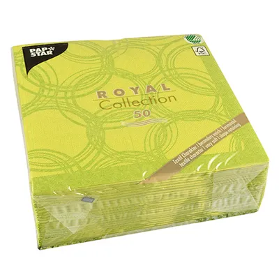 Zdjęcie produktu dla Papstar RC Servietten Bubbles limonen
