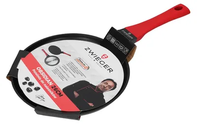 Zdjęcie produktu dla Patelnia do naleśników 26cm Obsidian Zwieger
