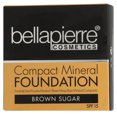 Zdjęcie produktu dla Bellapierre Cosmetics Compact Mineral Foundation Brown Sugar (10 g)