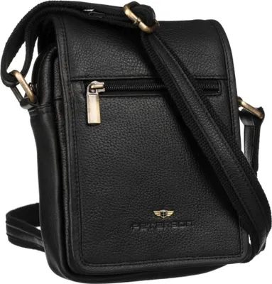 Produktbild von Peterson | Herren-Posttasche aus Leder mit Taschen