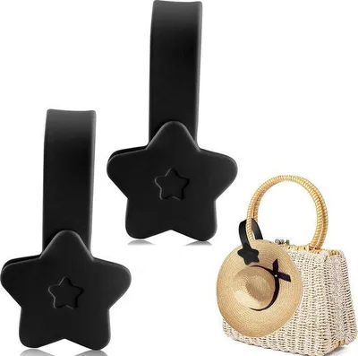 Produktbild von Famanu Set von 2 Magnetischen Hoedclips für Unterwegs - Schwarz