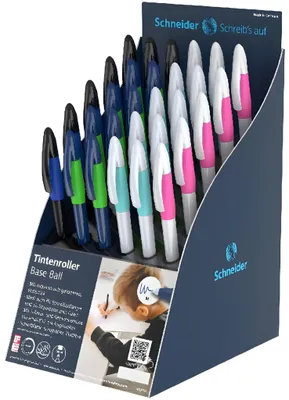 Produktbild von Schneider Tintenroller Base Ball Display 30 Stück D