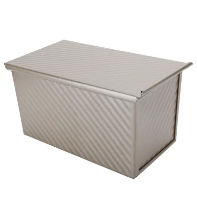 Zdjęcie produktu dla Forma do pieczenia chleba Golden Household nieprzywierająca forma do pieczenia z pokrywką Akcesoria kuchenne