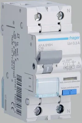 Zdjęcie produktu dla Wyłącznik różnicowoprądowy Hager HACO to:
Obwód elektroniczny – AFA916H – E2Z6B
