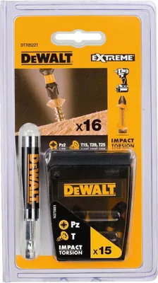 Immagine prodotto di DeWALT DT70522T-QZ punta de Cacciavite 16 pezzo(i)
