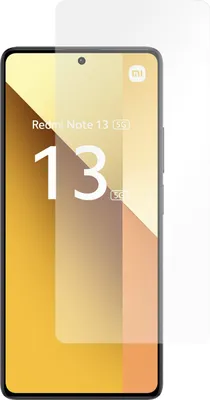 Produktbild von Schutzfolie Xiaomi Redmi Note 13 5G - Panzerglas - Cazy - Transparant
