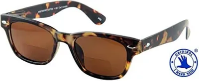 Produktbild von Bifokale Sonnenbrille mit Etui Multisport Havanna mit Braun (+2,5 dpt)