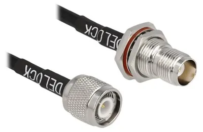 Zdjęcie produktu dla DELOCK Antennenkabel TNC Stecker zu TNC Buchse RG-58 60 cm