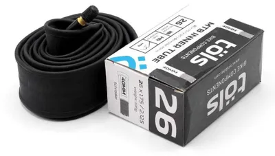Zdjęcie produktu dla Dętka rowerowa Tols Schrader 40 Mm czarna 26'' / 1.75-2.125 czarna 26''