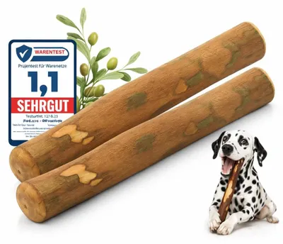 Produktbild von Kauholz für Hunde aus Olivenholz, Größe S