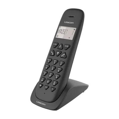 Produktbild von Logicom Vega 150, DECT-Telefon, Kabelloses Mobilteil, 20 Eintragungen, Rot