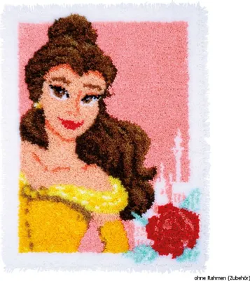 Produktbild von Auslaufmodell Vervaco Disney Knüpfteppich "Verzauberte Schönheit"
