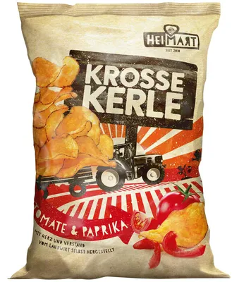 Produktbild von HeiMart Krosse Kerle Tomate & Paprika 115g
