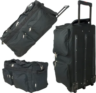 Produktbild von Große Trolley-Reisetasche mit 3 Rollen, 80 cm, 3 Rollen