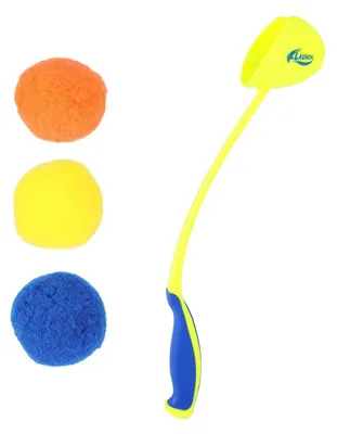 Produktbild von Toi-Toys - SPLASH Splashbälle - 3 Stück inkl. Ballschleuder Wasserbomben Wasserbälle gelb
