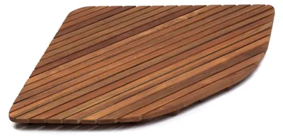 Immagine prodotto di Tappetino da doccia in teak, modello TEK3A7171, angolare, 71R