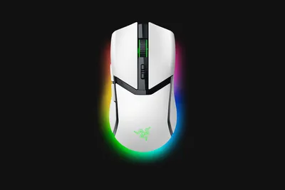 Produktbild von Razer Cobra Pro, rechts, Optisch, RF Wireless + Bluetooth + USB Type-C, 30000 DPI, Weiß