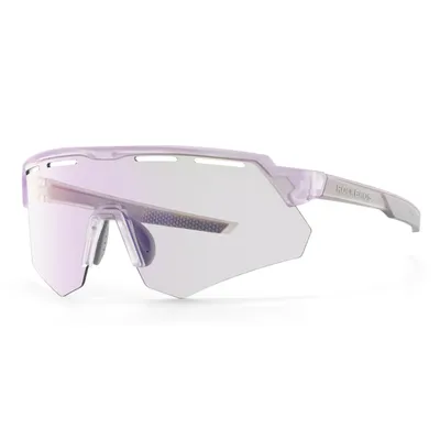 Image de Lunettes de cyclisme polarisées Rockbros avec protection UV et insert correcteur - violet