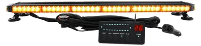Immagine prodotto di Lampada stroboscopica a LED, compatibile con diverse applicazioni, 26 modalità di lampeggio, 96 cm (38 pollici), 78 LED