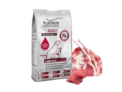 Obrázok produktu pre Platinum Natural Dog Adult Jahna + ryža 1,5kg