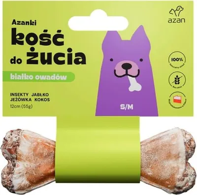 Obrázek produktu pro Kost Azanki S Hmyzem A Kokosem - S/M 12Cm