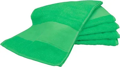 Produktbild von A&R 703.50 | PrintMe Sport Towel / 30 x 140 cm - Farbe: Irish Green - Größe: 30 x 140 cm