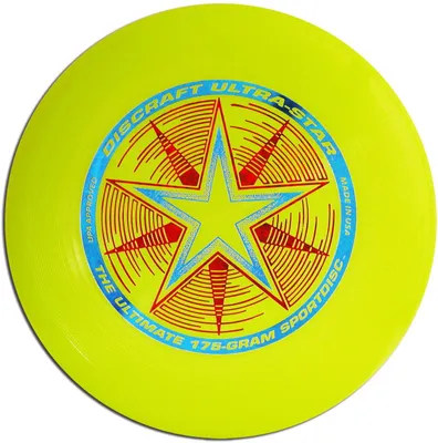 Produktbild von Discraft Frisbee Ultra star 175 gelb