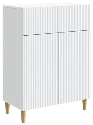 Obrázok produktu pre Servírovacia skriňa Biela 66 x 34,5 x 90 cm Kompozitné drevo