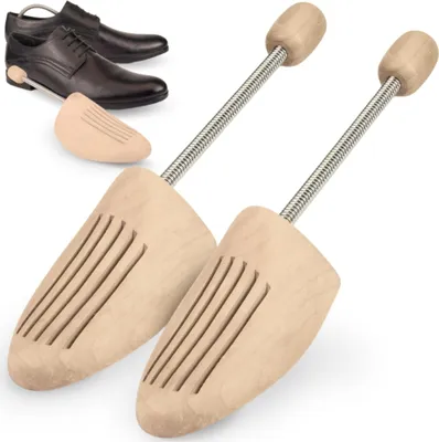 Produktbild von Schuhspanner aus Holz zum Weiten von Schuhen, Paar Schuhleisten, 2 Stück, Größe 38-39