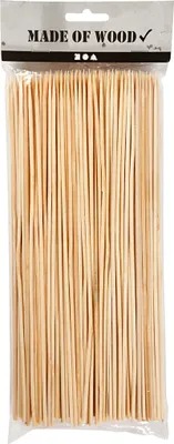 Image de Creativ Company CC Tiges de bambou 25 cm × 3 mm 200 pièces