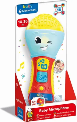 Produktbild von Clementoni 17523 - Baby-Mikrophon - Baby Spielzeug