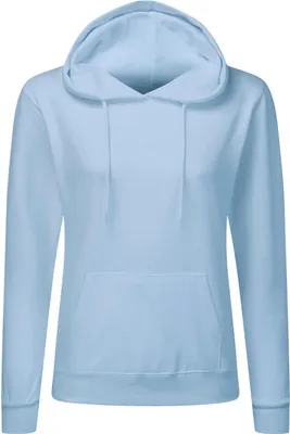 Produktbild von SG SG27F | Ladies' Hooded Sweatshirt - Kapuzenpulli für Damen - Farbe: Sky - Größe: 2XL